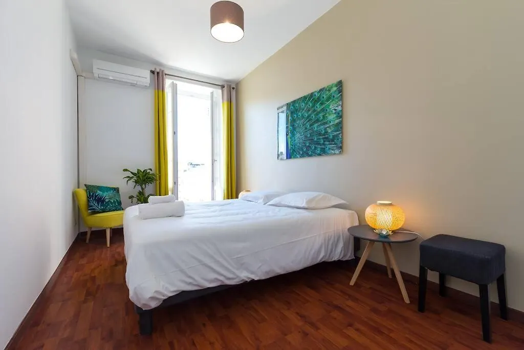 Gioffredo 55 - 2 Beds W Ac On Massena Square צרפת