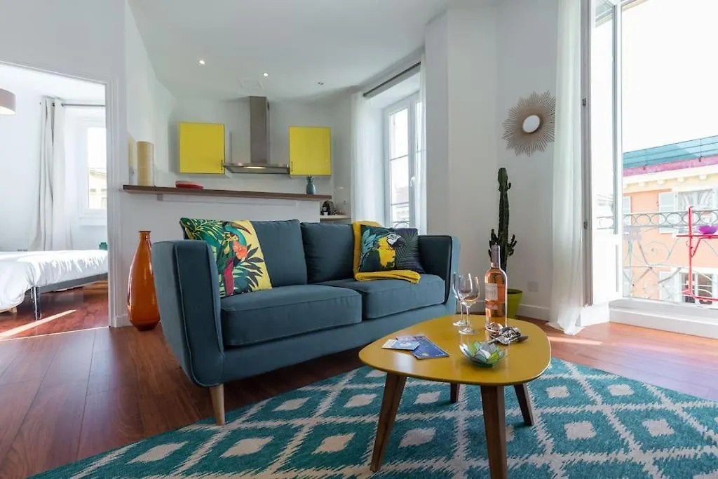 Gioffredo 55 - 2 Beds W Ac On Massena Square ניס