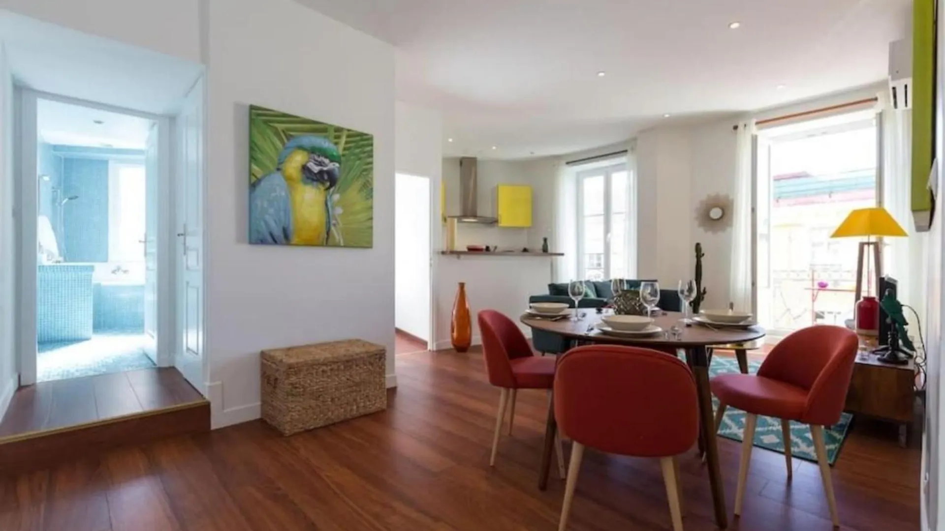 Gioffredo 55 - 2 Beds W Ac On Massena Square